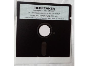 Tiebreaker (Kingsoft) - Lös Disk - Commodore 64 / C64 Spel