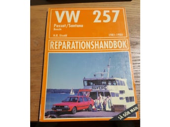 VW 257 Passat/Santana Reparationshandbok av H.R. Etzold, 1992