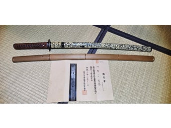 Katana från Koto-perioden med NBTHK certifikat