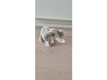 Grå elefant leksak