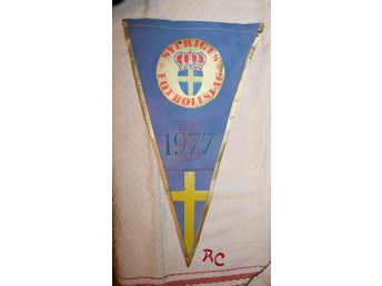 SVERIGES FOTBOLLSLAG 1977, GEORG ÅBY ERICSSON. VIMPEL