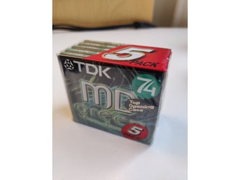 TDK Minidisc 5-pack 74 min