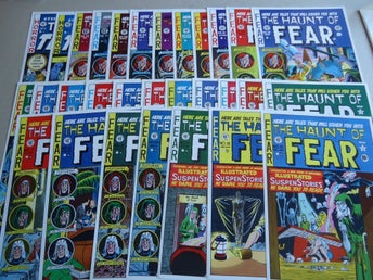 EC Comics HAUNT OF FEAR Cover Set Portfolio posters 1985 Graham Ingels