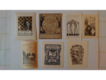 10 Ex Libris. Lot # 14.