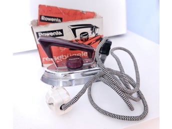 Rowenta rese strykjärn vintage