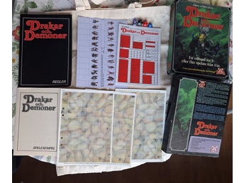 Drakar och Demoner 1987 års tryckning