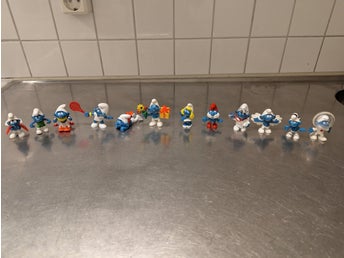 Smurfar 70-tal, 12 stycken
