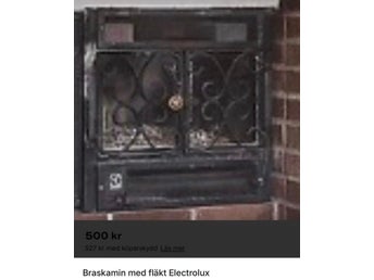Brasvärmare med fläkt Electrolux