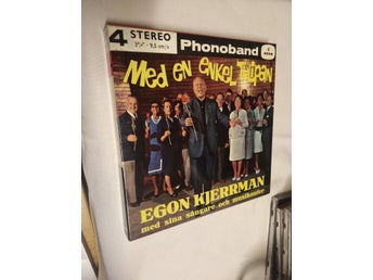 Egon Kjerrman med sina sångare och musikanter Med en enkel tulipan Reel-to-reel