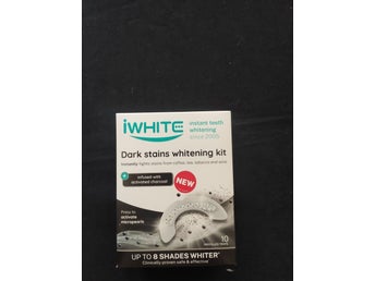 iWhite Dark Stains Whitening Kit bleka tänder