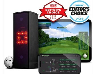 Square Home Edition Golf Launch Monitor med Virtual Golf Swing Stick