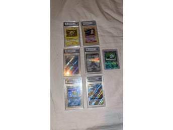 Graderade Pokémon kort