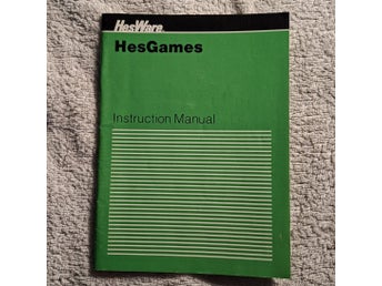 HesGames (Hesware) Instruction Manual - Commodore 64 / C64