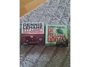 Ljudböcker: Dennis Lehane - Ett land i gryningen & Robert Karjel - De redan döda