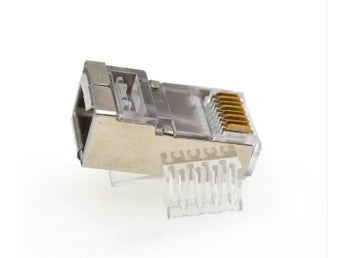 RJ45 kontakt cat6a - 100 stycken