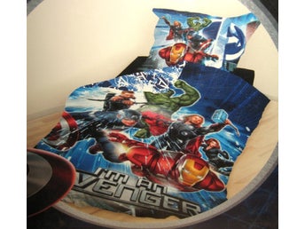 Coolt Avengers Superhjältar Påslakanset Påslakan set 1