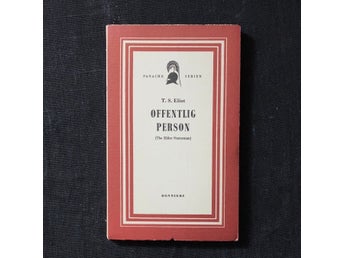 T. S. Eliot – Offentlig person (The Elder Statesman)