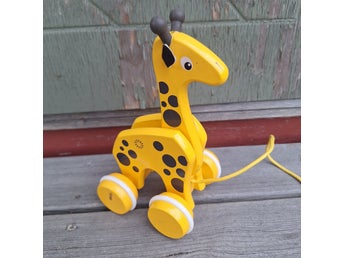 BRIO dragleksak giraff
