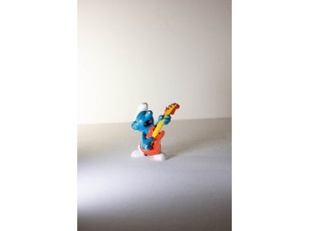 Smurf med gitarr, Rocksmurf, år 1982