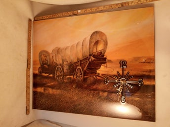 Wild West Wagon klocka 471