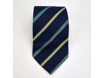 ÄKTA Ermenegildo ZEGNA - Slips Siden Silke Silk