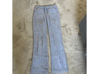 Juicy Couture gråa byxor, storlek XS