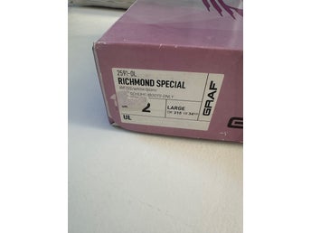 Graf Richmond Special Skridskor Vit Storlek 34 1/3