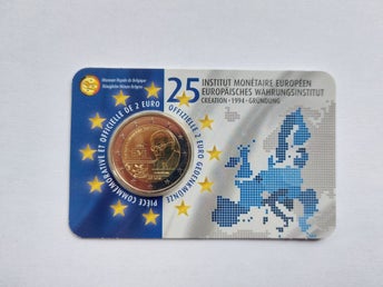 Belgien 2 euro 2019 25 år EMI [coincard]