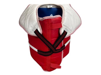 Adidas Budo Sparring Skydd Vuxen Storlek XL Vändbar Röd Blå Taekwondo etc.