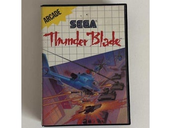 Thunder Blade - Sega Master System