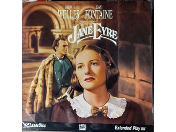 Jane Eyre 1944 96 Min 1-LD Laserdisc Orson Welles Beg Pris 225 Frakt 89