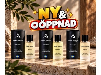 Handgjord Parfym Kollektion: Kalla Elden, Fjärilseffekten & Chosen One (3x50ml)
