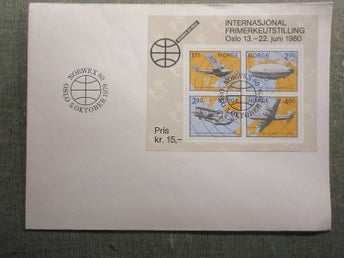 ÄLDRE FDC (NORGE 1979) NORWEX 80
