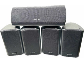 Högtalarpaket - 5 högtalare Speaker Set FWB-MX990/17SMIC CS990S/17SMIC