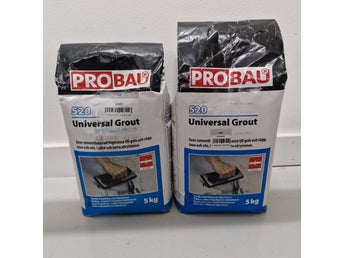 Fogmassa PROBAU 520 Universal Grout, 5 kg 2st. Vikt nu=9kg