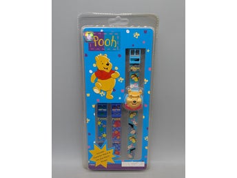 Vintage Disney Nalle Puh klocka (Ny i förpackning)