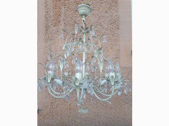 Rustik shabby chic lantlig taklampa på tradera.com taklampor ...