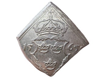 Erik XIV - Gråmunkeholmens myntverk - 16 Öre klipping 1565