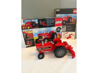 Lego Technic 851 Traktor med hö-vändare (1977) Tractor