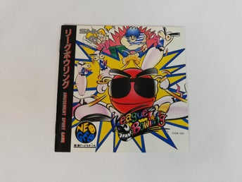 League Bowling Manual Neo Geo CD JAPANSK UTGÅVA