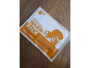 Heatpack 48 h - rekommenderas vid temperaturer under 10 °C