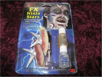 FX NINJA STARS MAKE-UP KIT (HALLOWEEN) MASKERAD