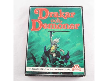 Rollspel, Drakar & demoner,retro.