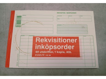 Rekvisition / inköpsorder Esselte