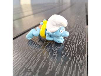 Smurfdykare Smurf badring - W.Germany Peyo