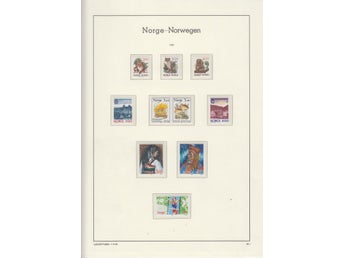 Norge - Årssats 1989, postfrisk, xx