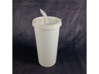 Tupperware cylinder kanna 1,5l med vätsketätt lock