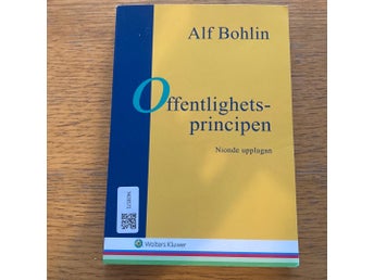 Offentlighetsprincipen av Alf Bohlin, 2015