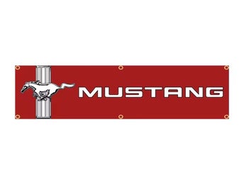 Ford Mustang banderoll