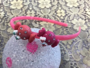 Söt Godis Barn Diadem med Strass